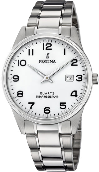Festina Two Hands Date Mens