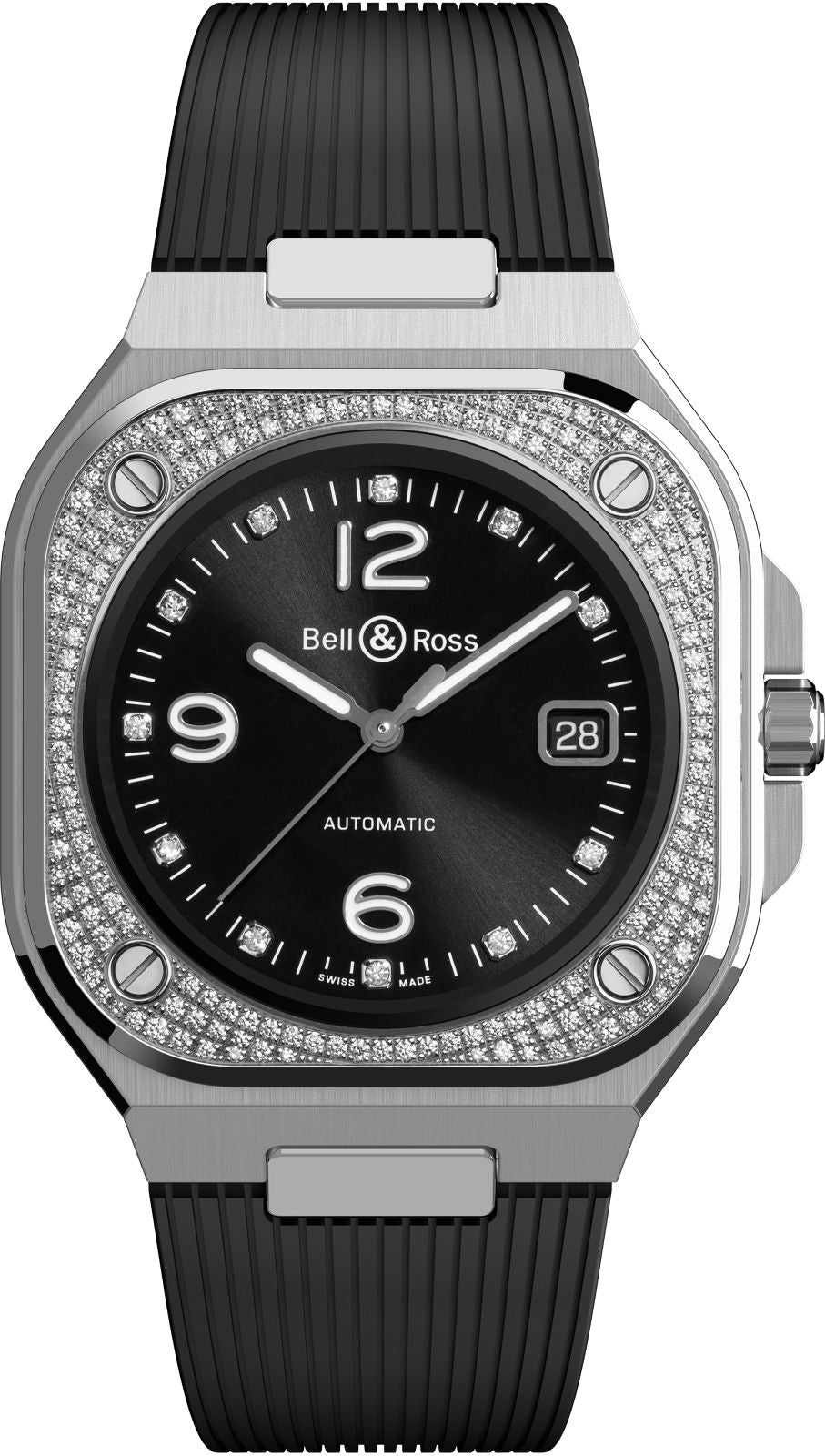 Bell & Ross Br 05 Diamond Rubber