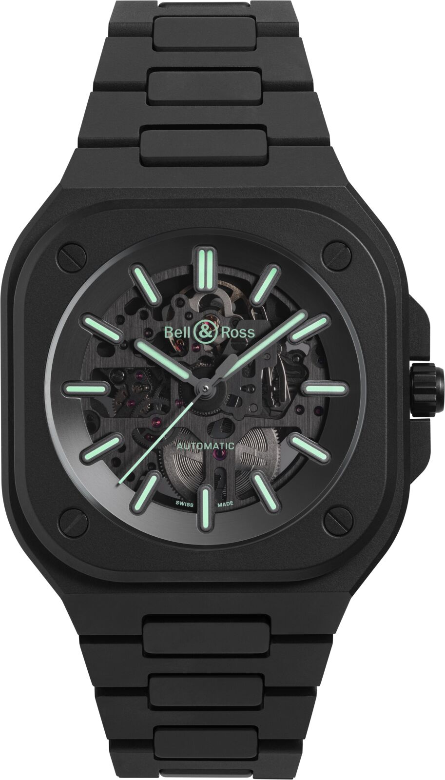Bell & Ross Br 05 Skeleton Black Lum Ceramic Limited Edition