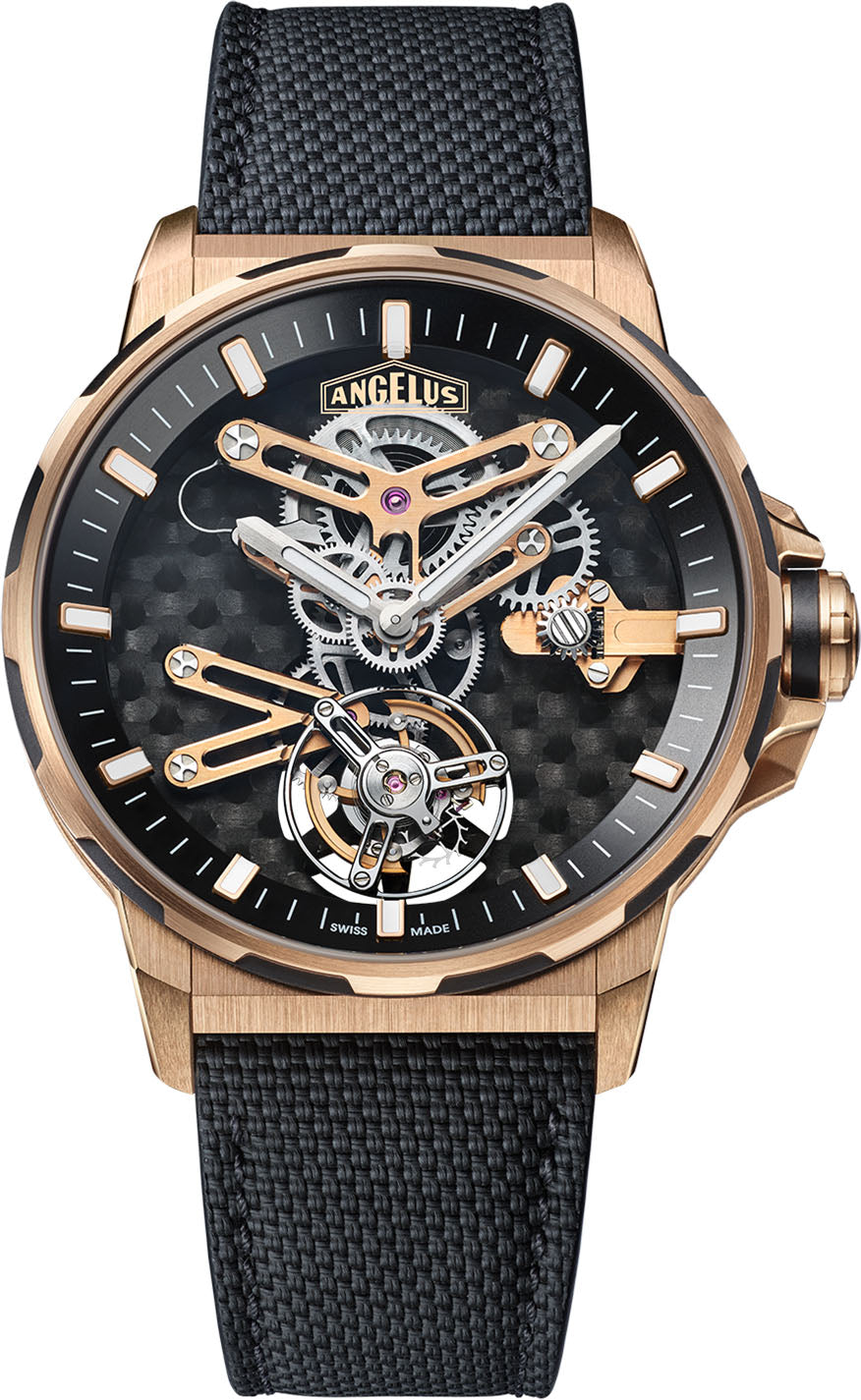 Angelus Gold Carbon Flying Tourbillon Limited Edition