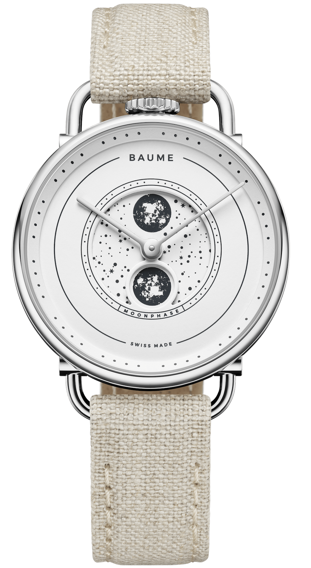 Baume Watch Quartz Moonphase