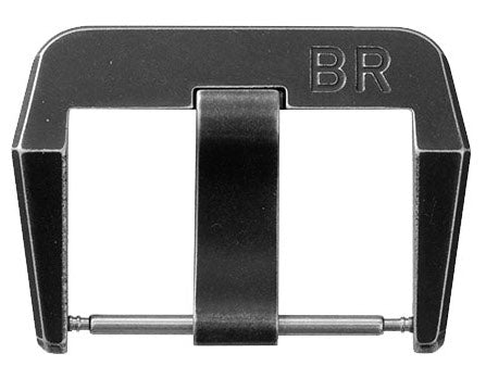 Bell & Ross Buckle Br01/br03 Ardillon Aged Carbon Finish