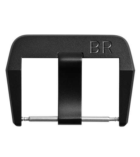 Bell & Ross Buckle Br01/br03 Ardillon Carbon Finish