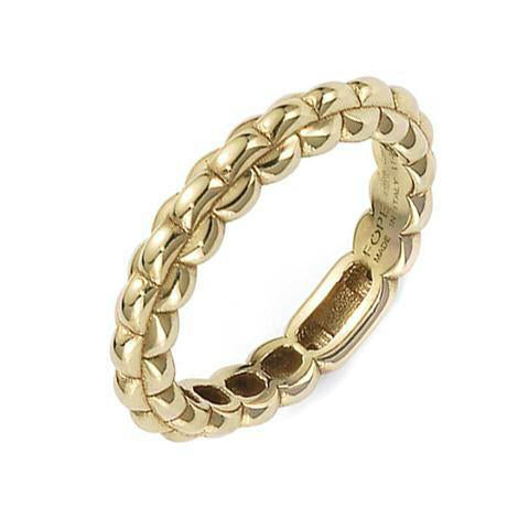 Fope Eka Tiny 18ct Yellow Gold Ring - P