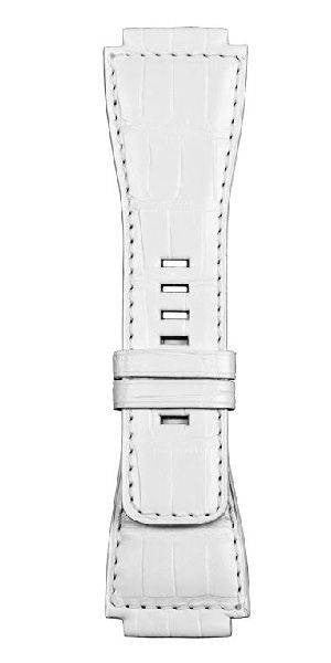 Bell & Ross Strap Br 01/03 Br-x2 White Alligator Medium