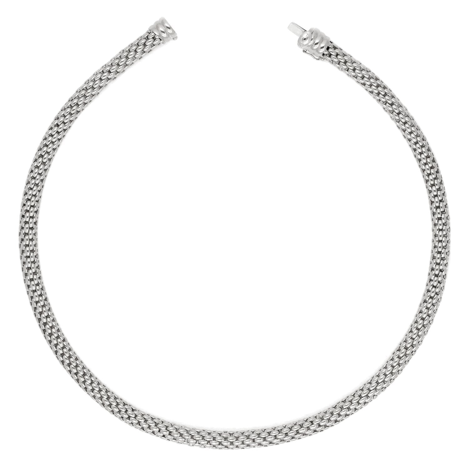 Fope Flex'it Love Nest 18ct White Gold Kaleida Necklace