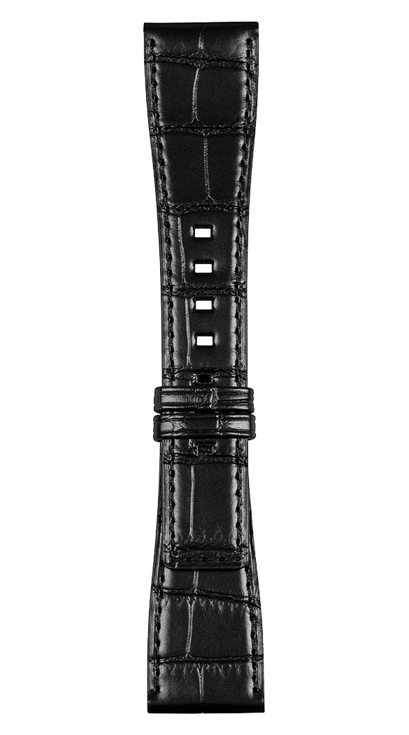 Bell & Ross Strap Br S Black Alligator Small