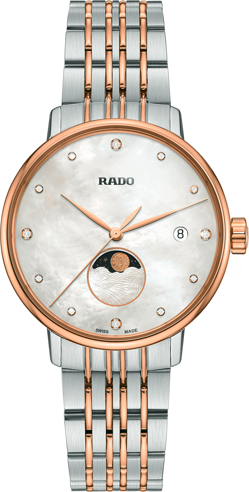 Rado Watch Coupole Classic Quartz Moonphase