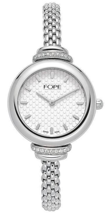 Fope Flex'it White Gold Medium 14.5cm
