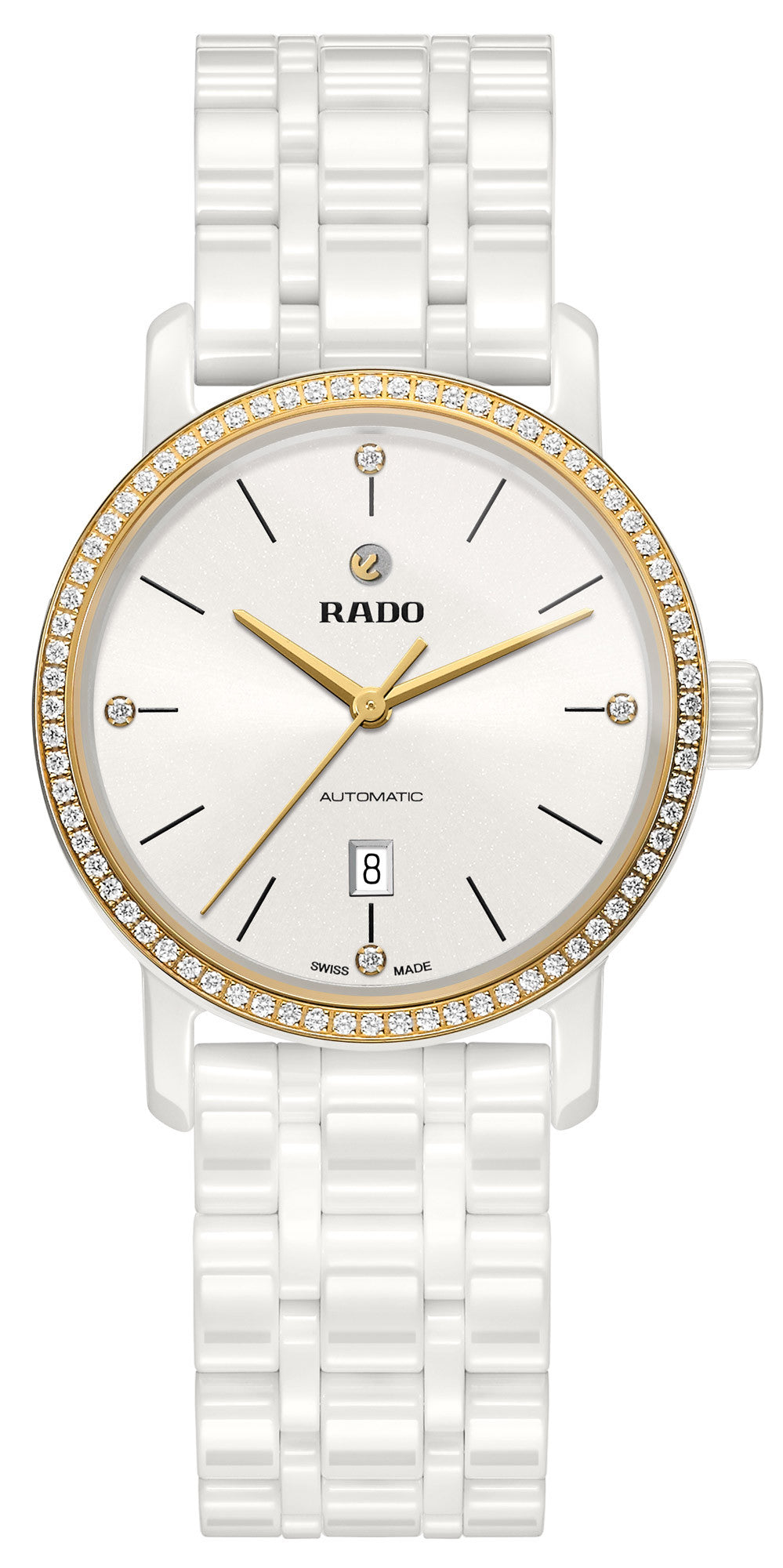 Rado Watch Diamaster Diamonds White Ceramic Limited Edition