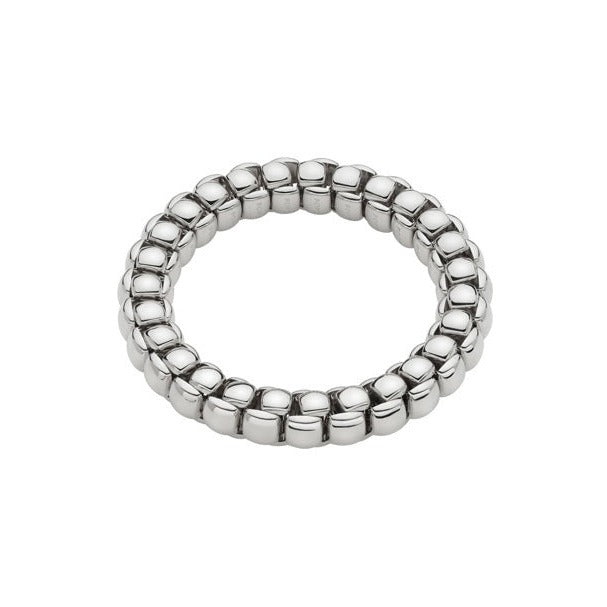Fope Luna 18ct White Gold Flexible Bracelet - Xl