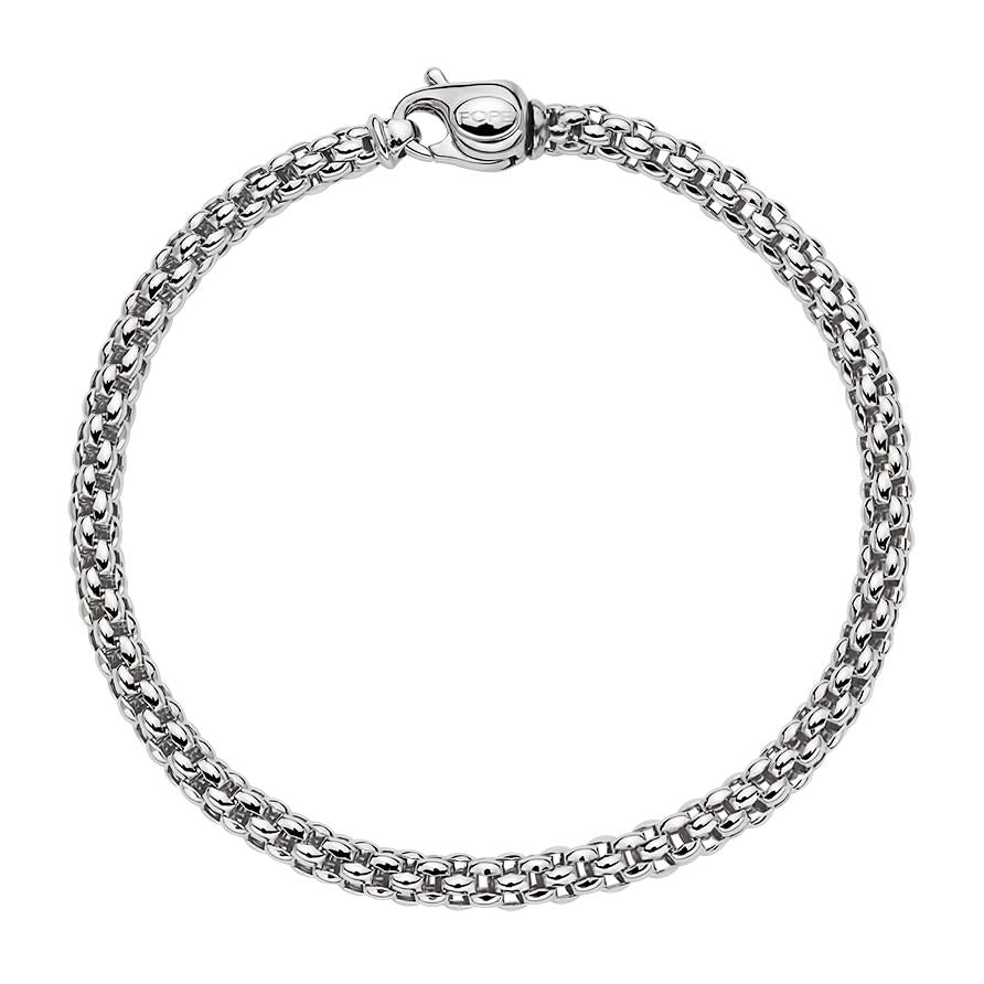 Fope Unica 18ct White Gold Weave Bracelet