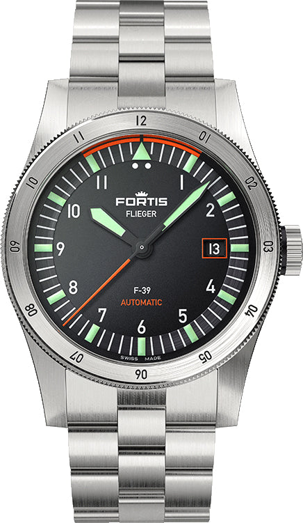 Fortis Flieger F-39 Automatic On Block Bracelet