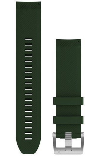 Garmin Strap Quickfit 22 Pine Green Silicone Strap