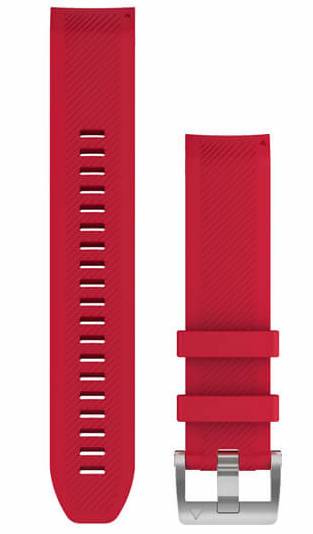 Garmin Strap Quickfit 22 Plasma Red Silicone