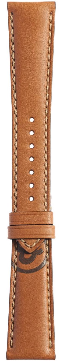 Bell & Ross Strap Vintage Br V2 Golden Heritage Brown Calfskin Small