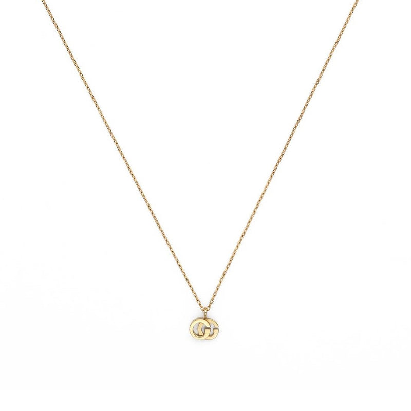 Gucci Gg Running 18ct Yellow Gold Pendant Necklace