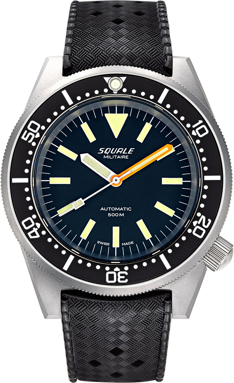 Squale Watch 1521 Militaire Steel Blasted