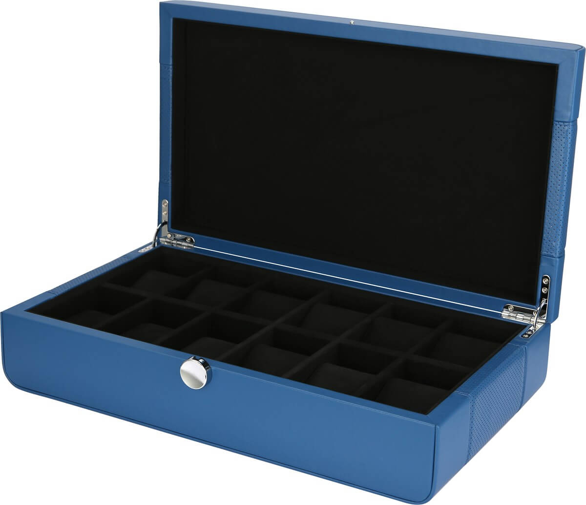 Benson Watch Case Black Series Lwb.12 Blue