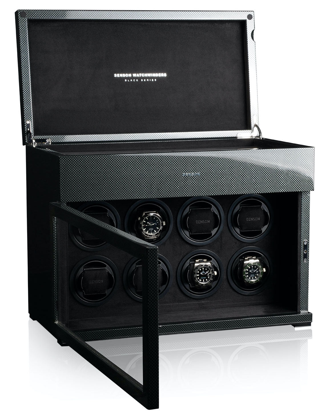 Benson Watch Winder Black Series 8.16 Cf Carbon