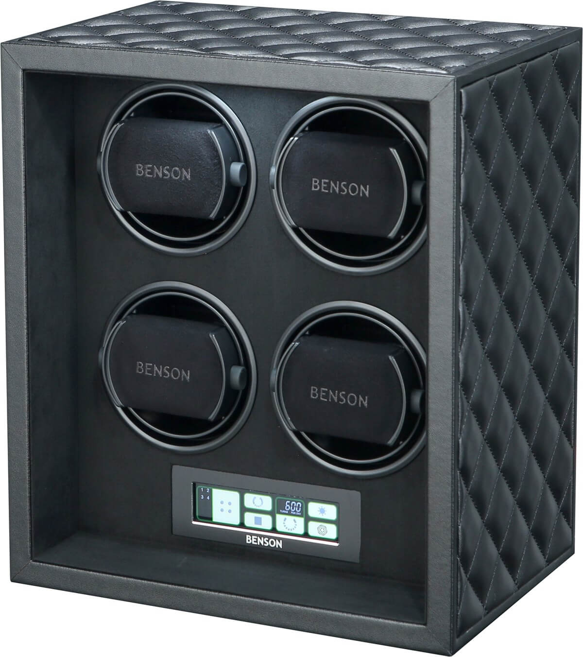Benson Watch Winder Black Series Leather 4.22.b Black