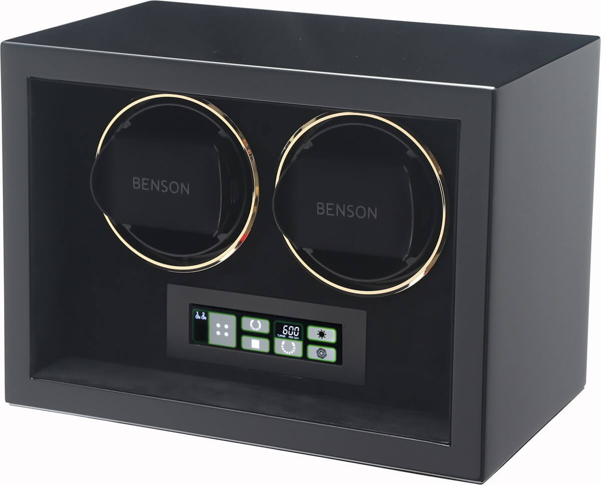 Benson Watch Winder Compact Double 2.bg Black