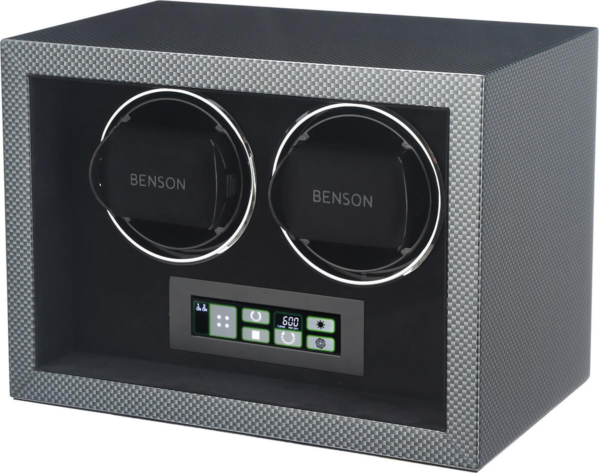 Benson Watch Winder Compact Double 2.cf Carbon