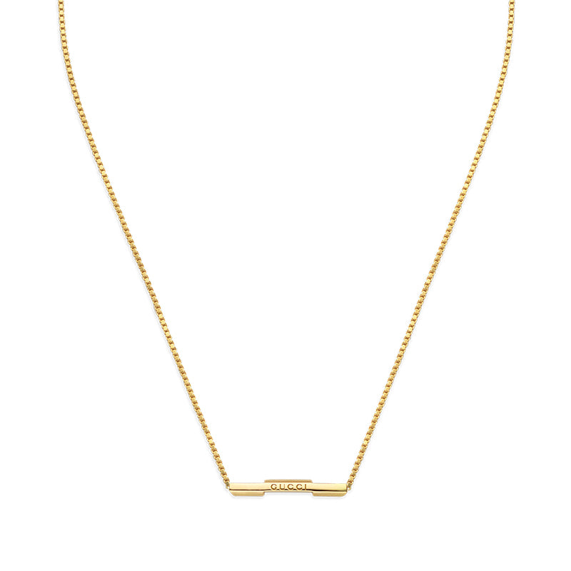 Gucci Link To Love 18ct Yellow Gold Necklace