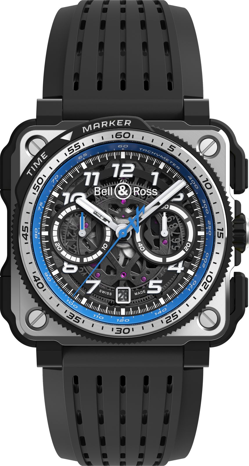 BellandRoss Watch Br X1 A521 Alpine Racing Limited Edition