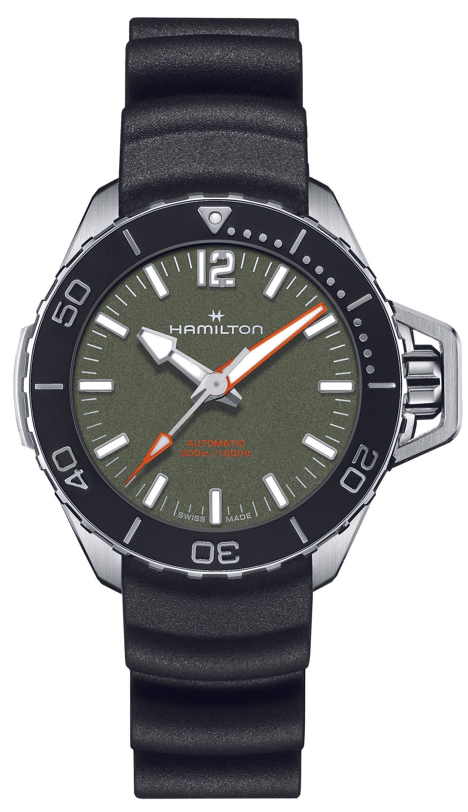 Hamilton Khaki Navy Frogman 41