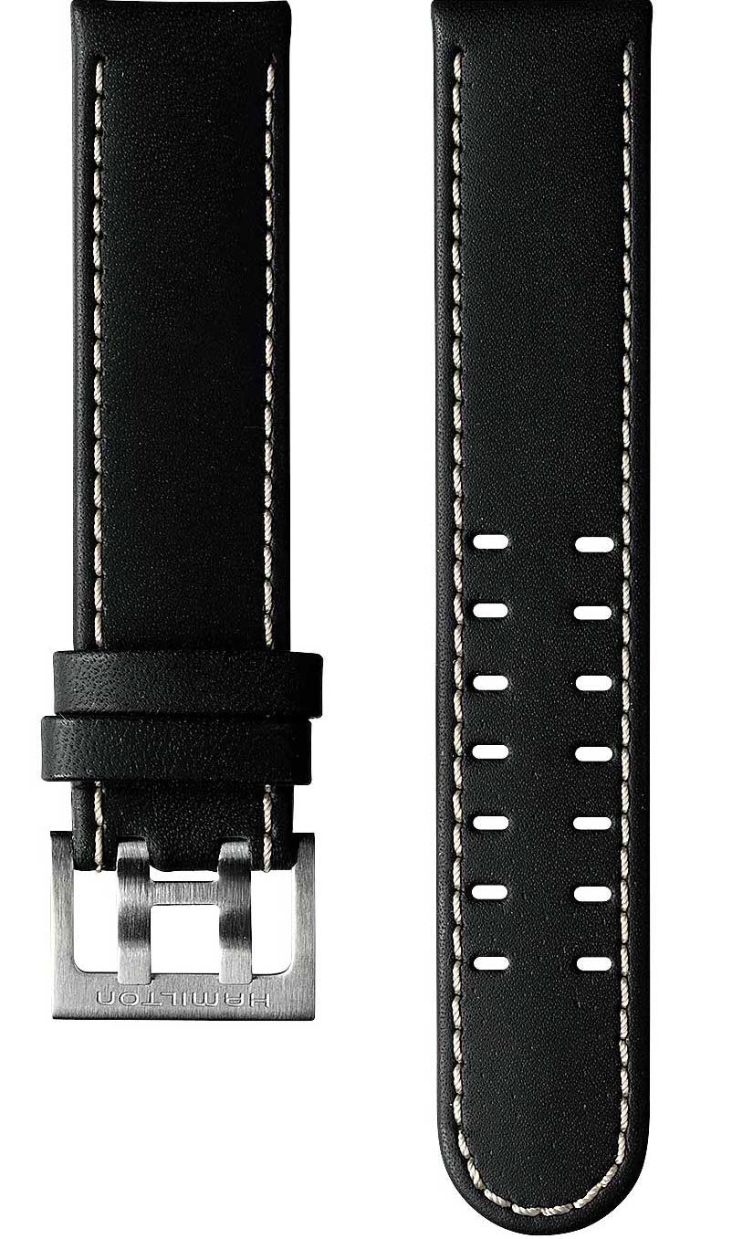 Hamilton Strap Khaki Field Leather Dark Green