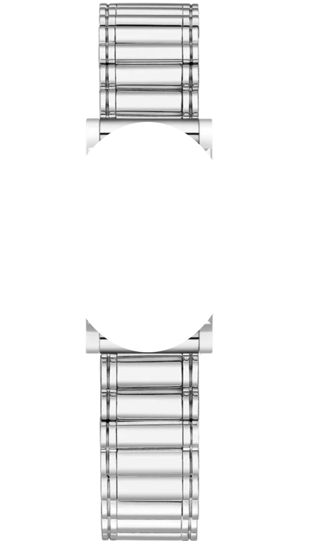 Herbelin Strap Antares Rouleaux Polis Bracelet