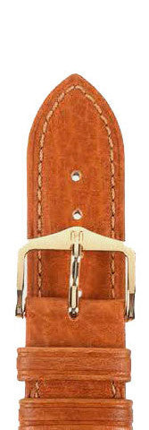 Hirsch Strap Camelgrain Honey Large 20mm