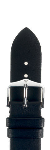 Hirsch Strap Italocalf Black Medium 14mm
