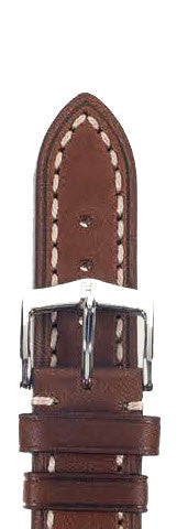 Hirsch Strap Liberty Brown Large 22mm