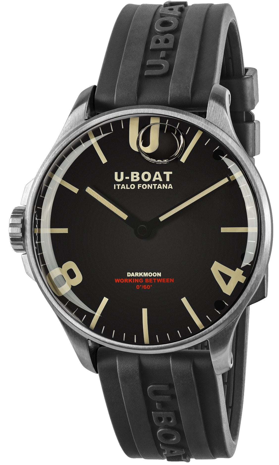 U-boat Watch Darkmoon 44 Black Ss