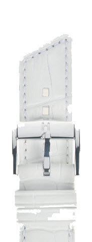 Hirsch Strap Princess White Medium 14mm