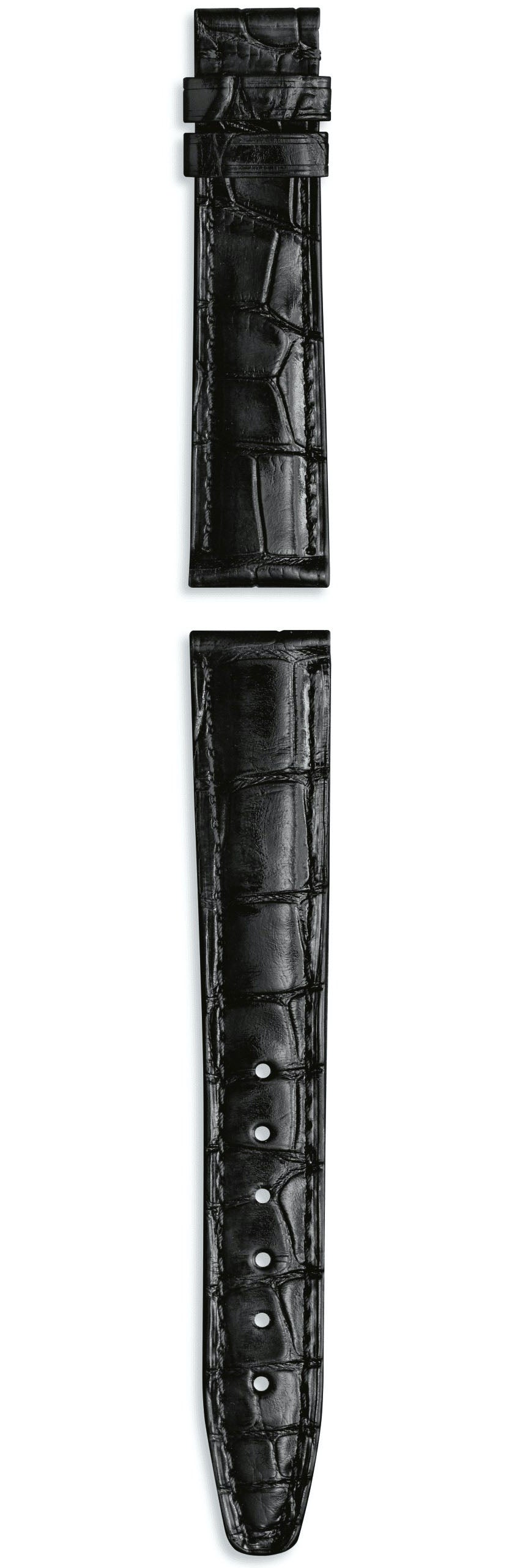 Iwc Strap Alligator Black For Butterfly Clasp Xl