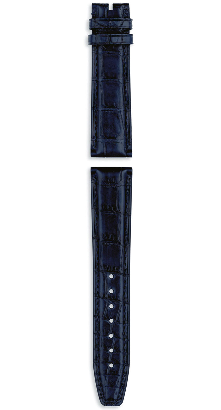 Iwc Strap Alligator Blue For Pin Buckle