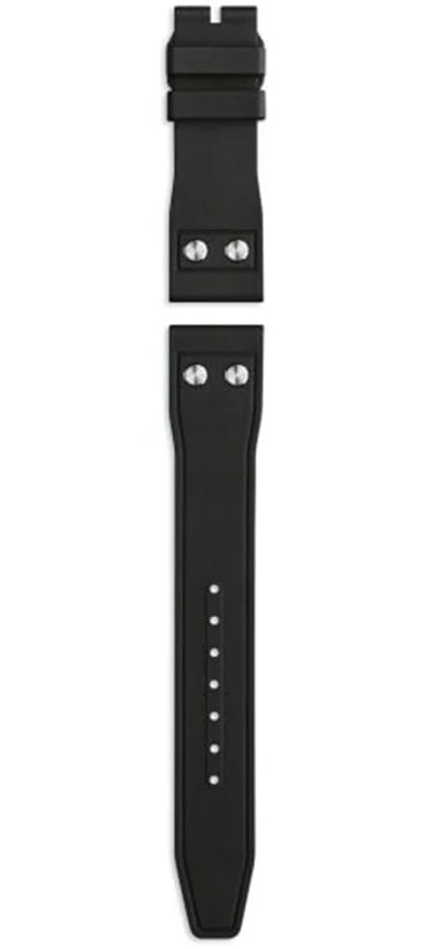 Iwc Strap Rubber Big Pilot's 43 21/18mm Black