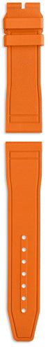 Iwc Strap Rubber Pilot's Chrono 43 21/18mm Orange