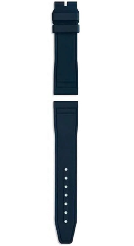 Iwc Strap Rubber Pilot's Mark Xx & Chrono 41 20/18mm Blue