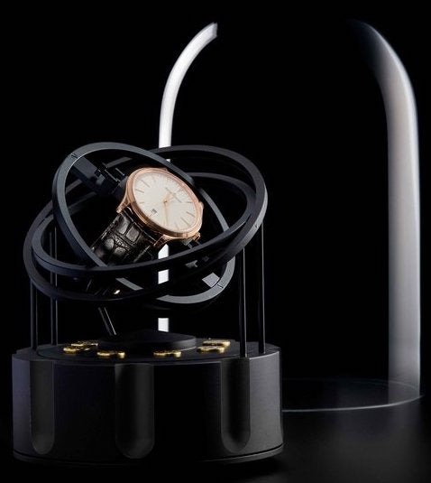 Bernard Favre Watch Winder Planet Double Axis Gun