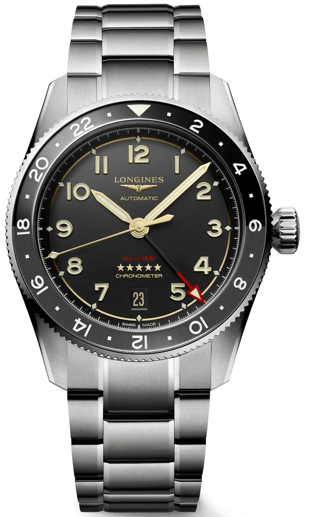 Longines Spirit Zulu Time Titanium