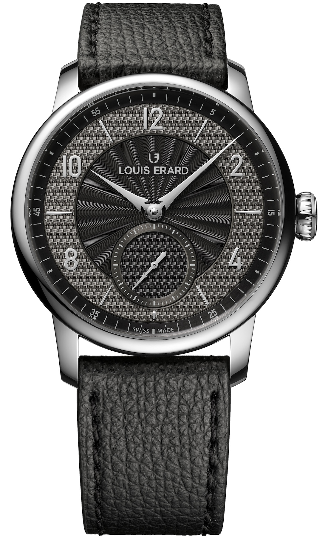 Louis Erard Excellence Petite Seconde Guilloche 42mm Anthracite Black