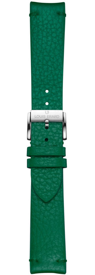 Louis Erard Strap Leather Green Grained 22/20mm
