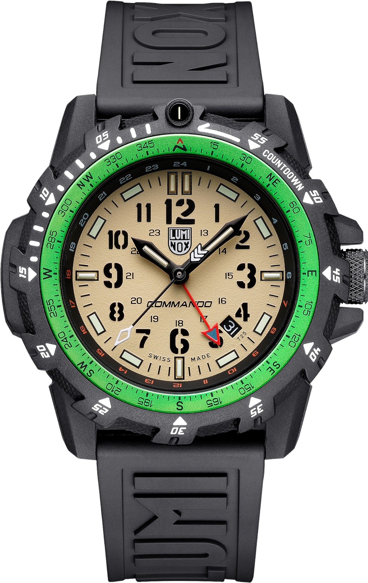 Luminox Land Commando Raider 3320 Series Black