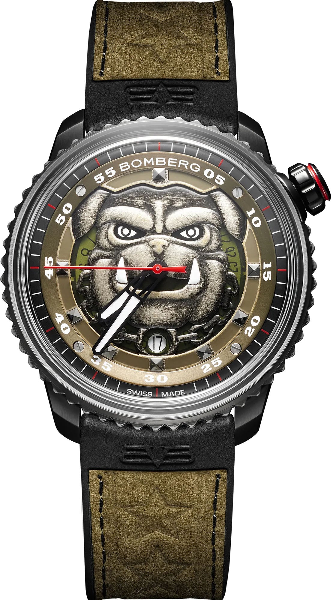 Bomberg Bb-01 Auto Military Bulldog Limited Edition