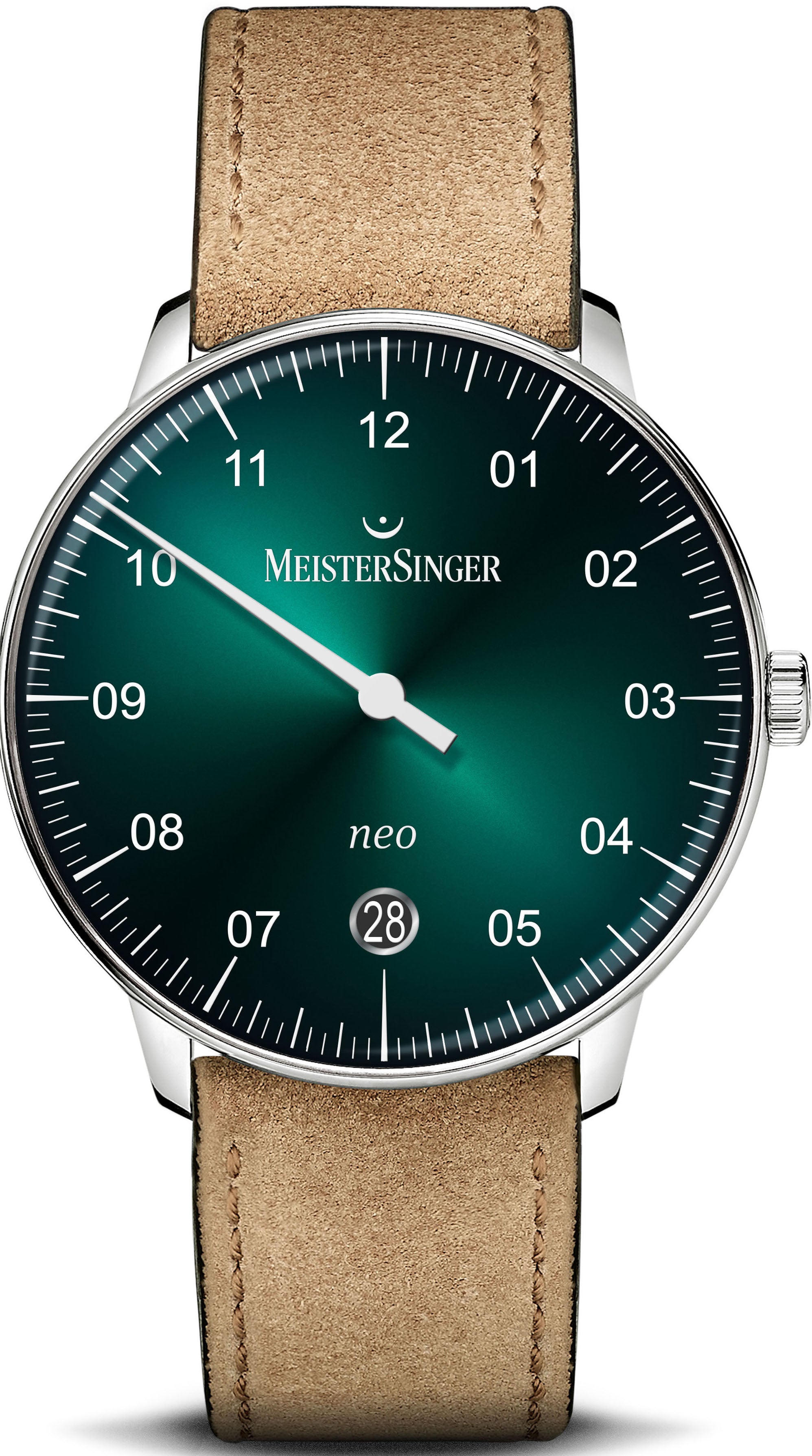 Meistersinger Neo 36 Green Sunburst