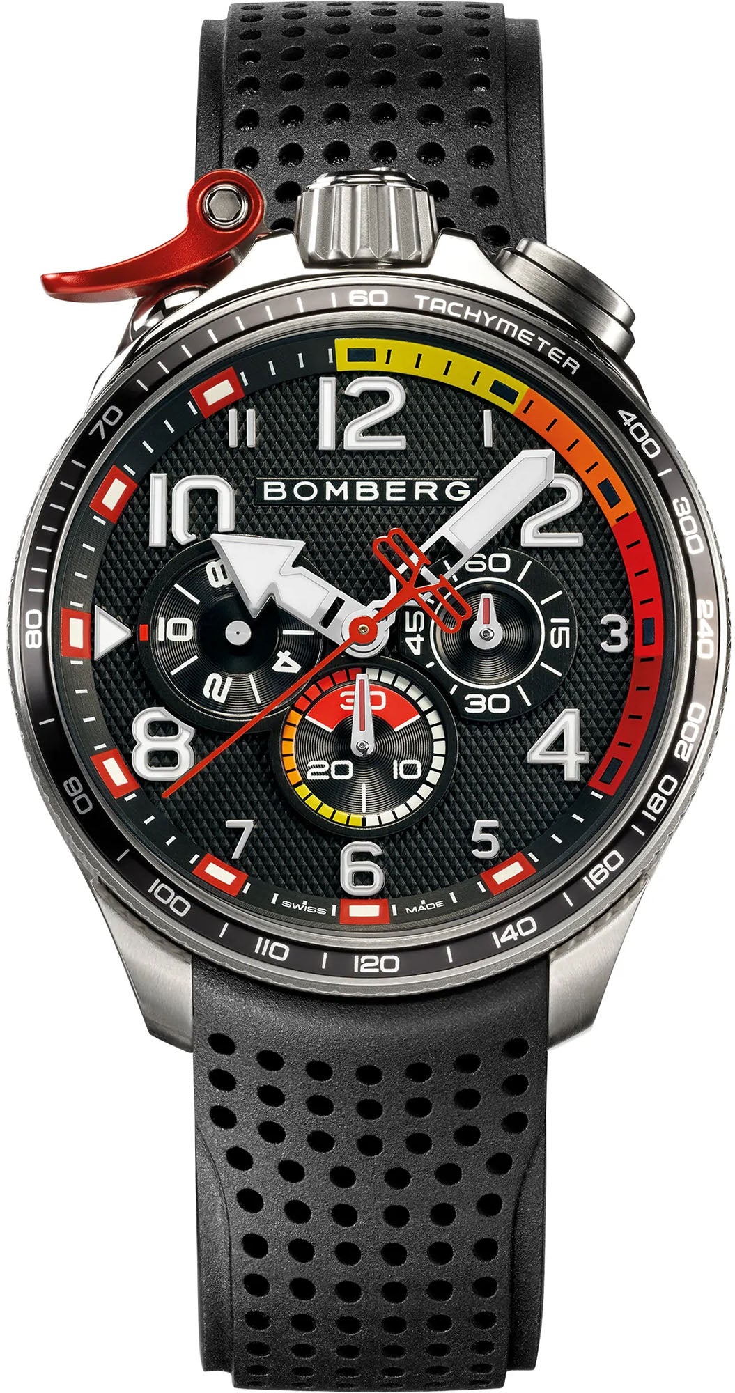 Bomberg Bolt-68 Racing Black & Red